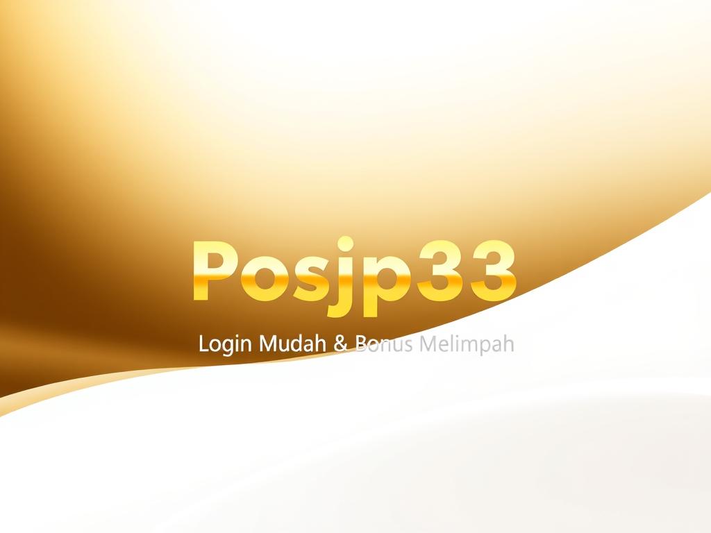 Link Alternatif Posjp33