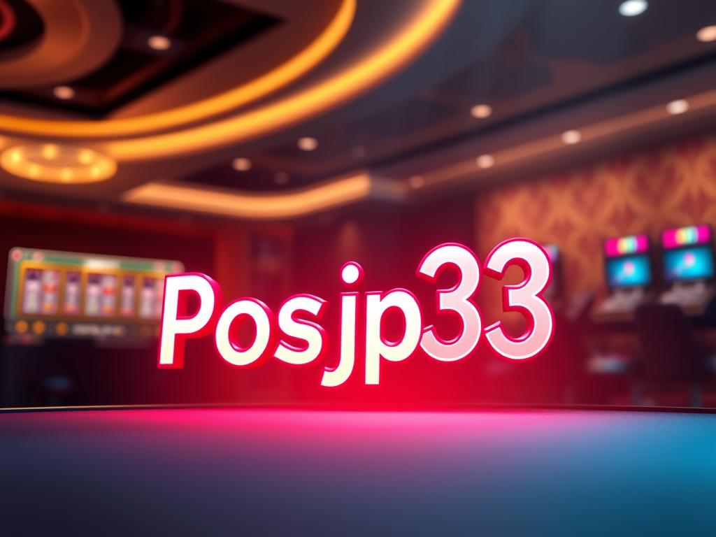 posjp33 bandar slot